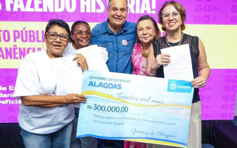 Com repasse de R$ 300 mil, Tereza Nelma fortalece rede de proteção à pessoa idosa em Alagoas